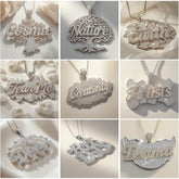 HH_001 : Creative Concept, 800+ Hip-Hop Jewelry Collection – Sassy Lips & Zebra Bars: An Iced-Out Lineup of Custom Hip-Hop Diamond Word Pendants